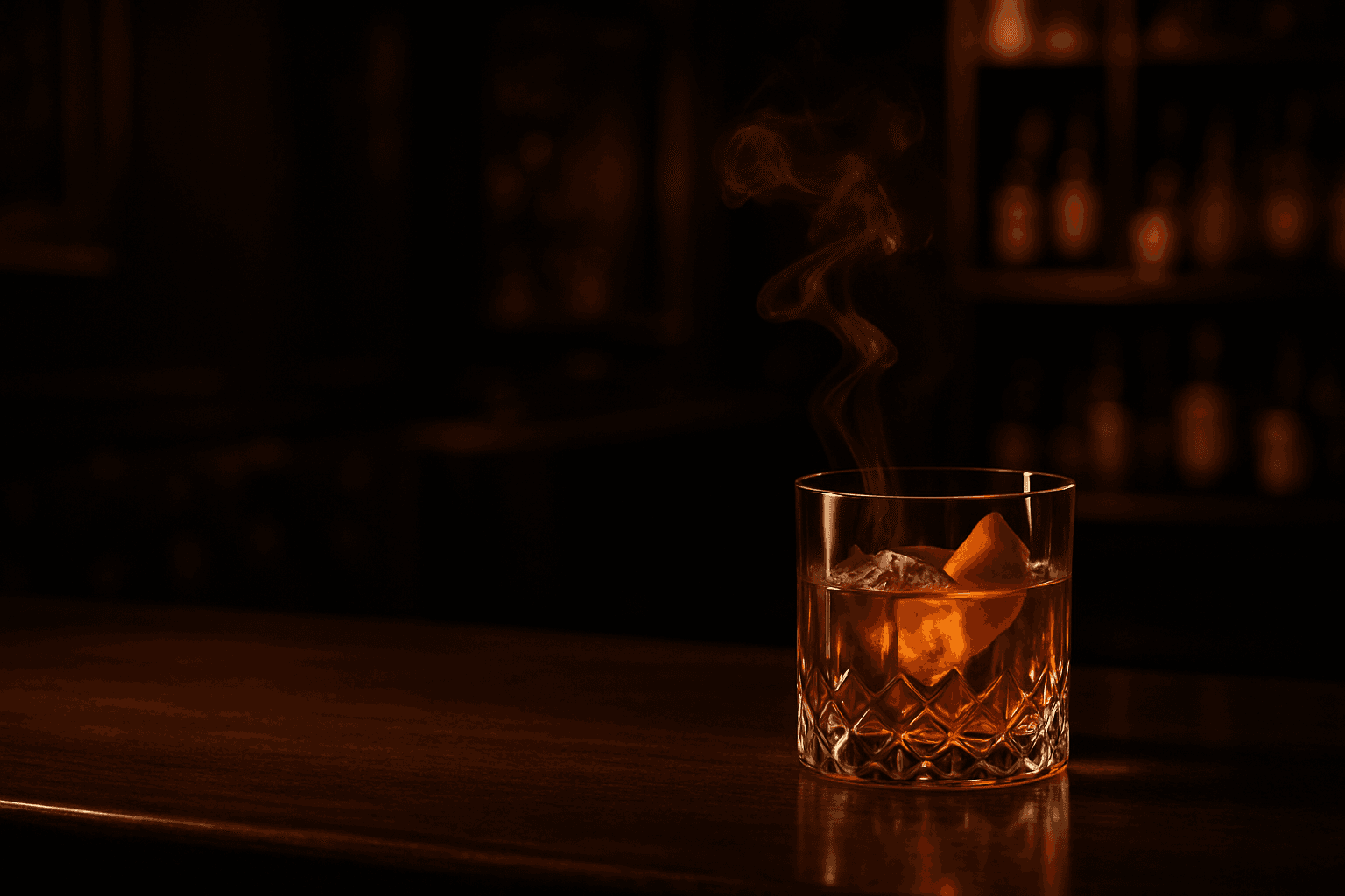 Smoked Old Fashioned
