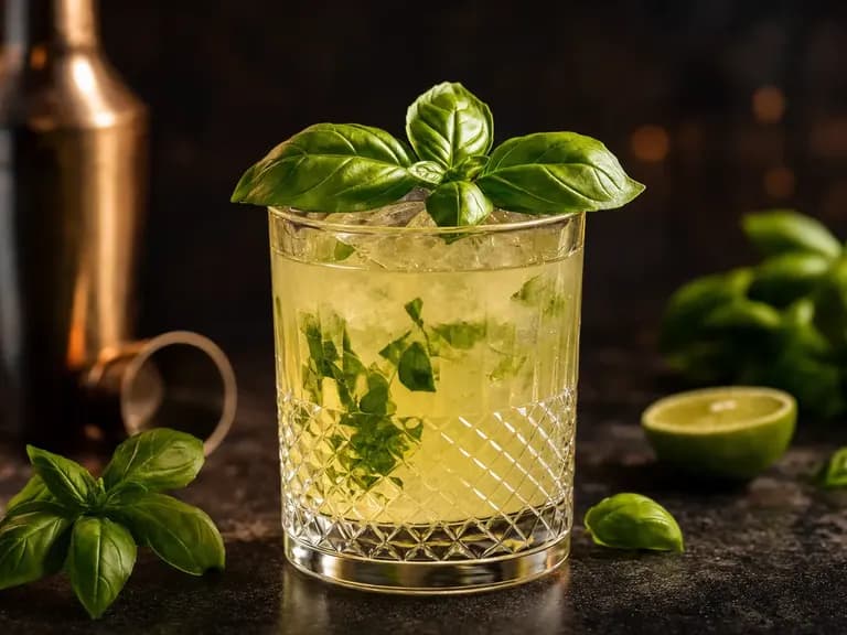 Gin Basil Smash