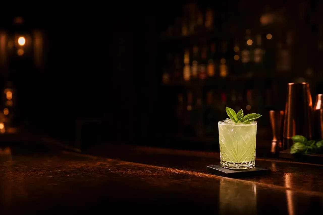 Gin Basil Smash