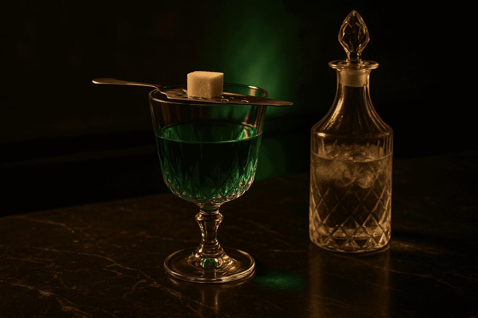 Die leise Wiederbelebung des Absinths in Paris