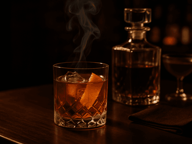 Smoked Old Fashioned