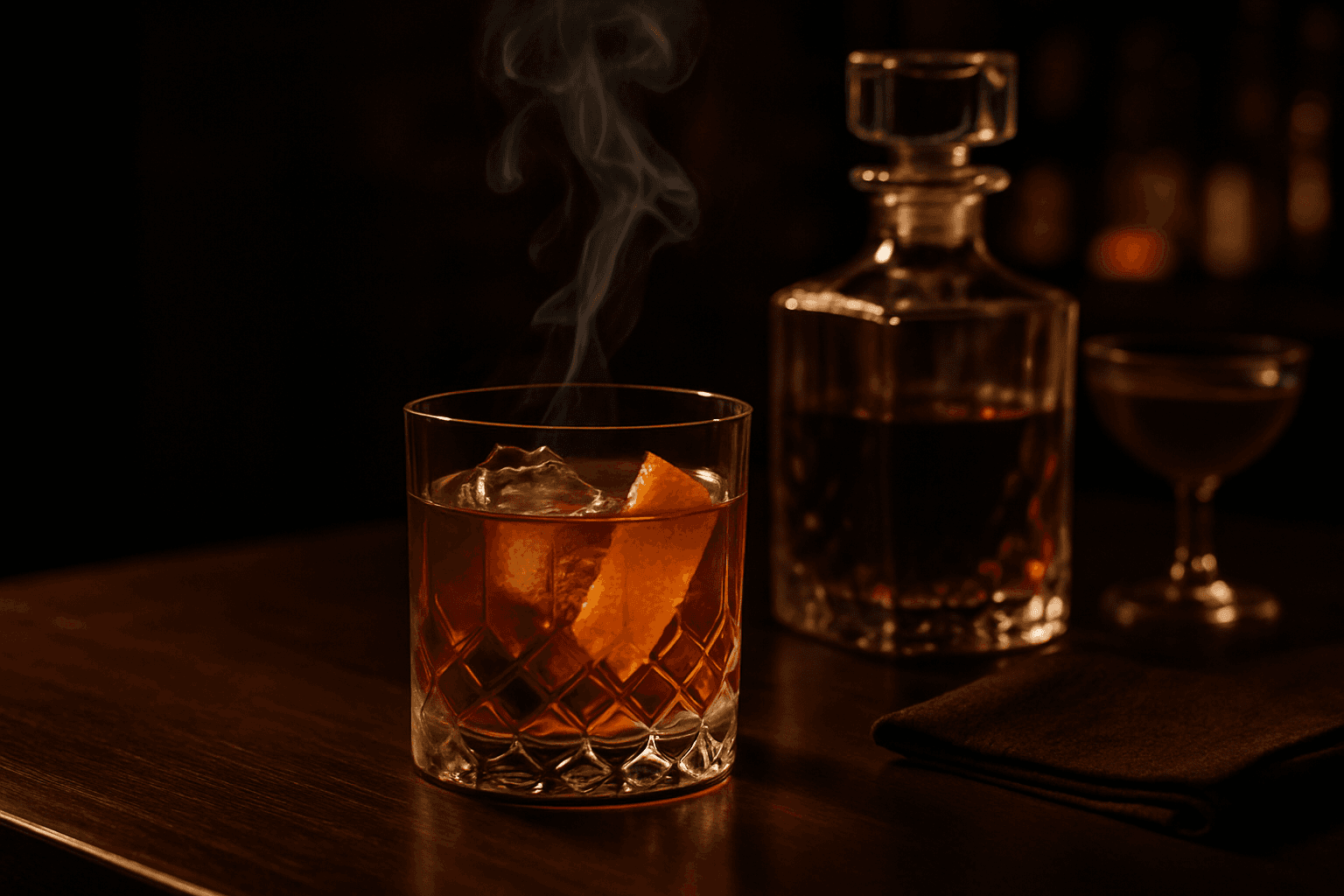 Smoked Old Fashioned